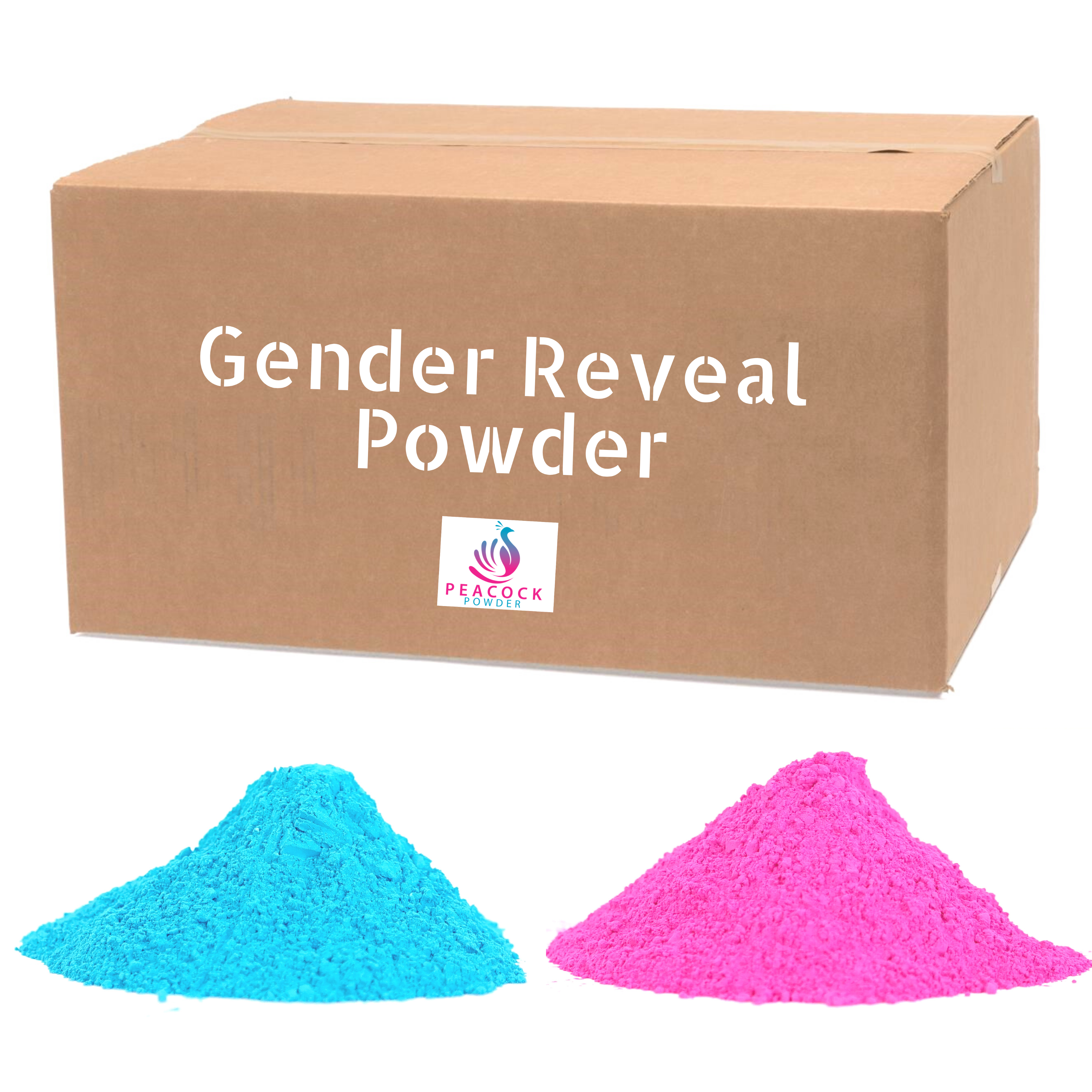 Gender Reveal Color Powder – Peacock Powder