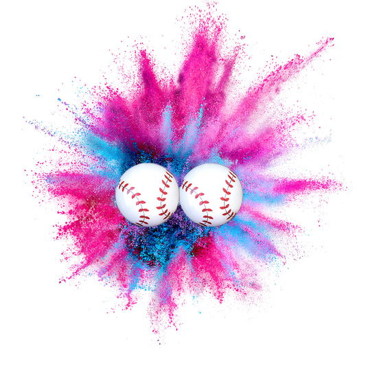 Gender Reveal Baseball - 2 Pack