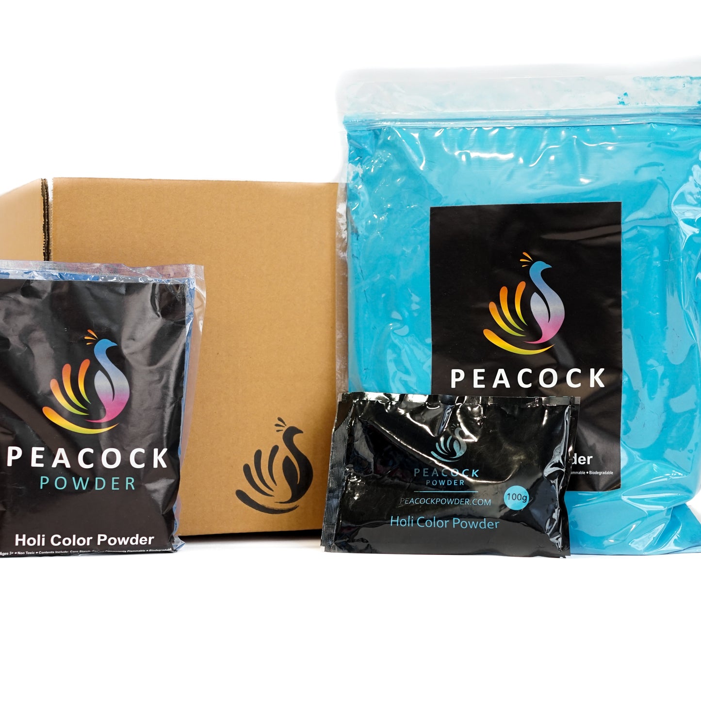 Blue Premium Holi Color Powder