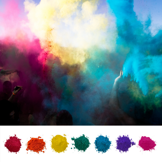 25lb - Rainbow Color Powder - [5 Colors in 5lb Increments]