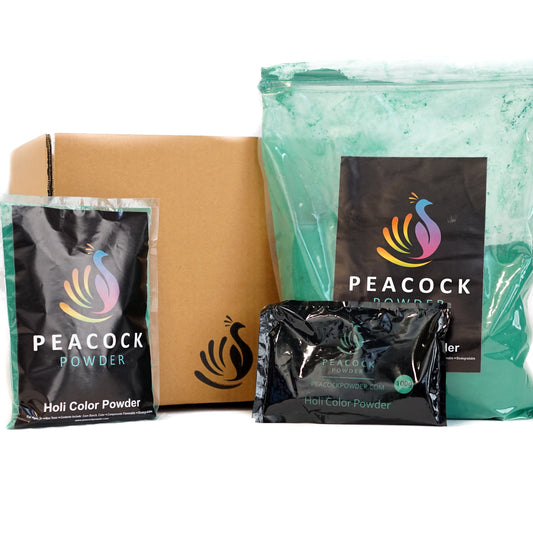 Green Premium Holi Color Powder