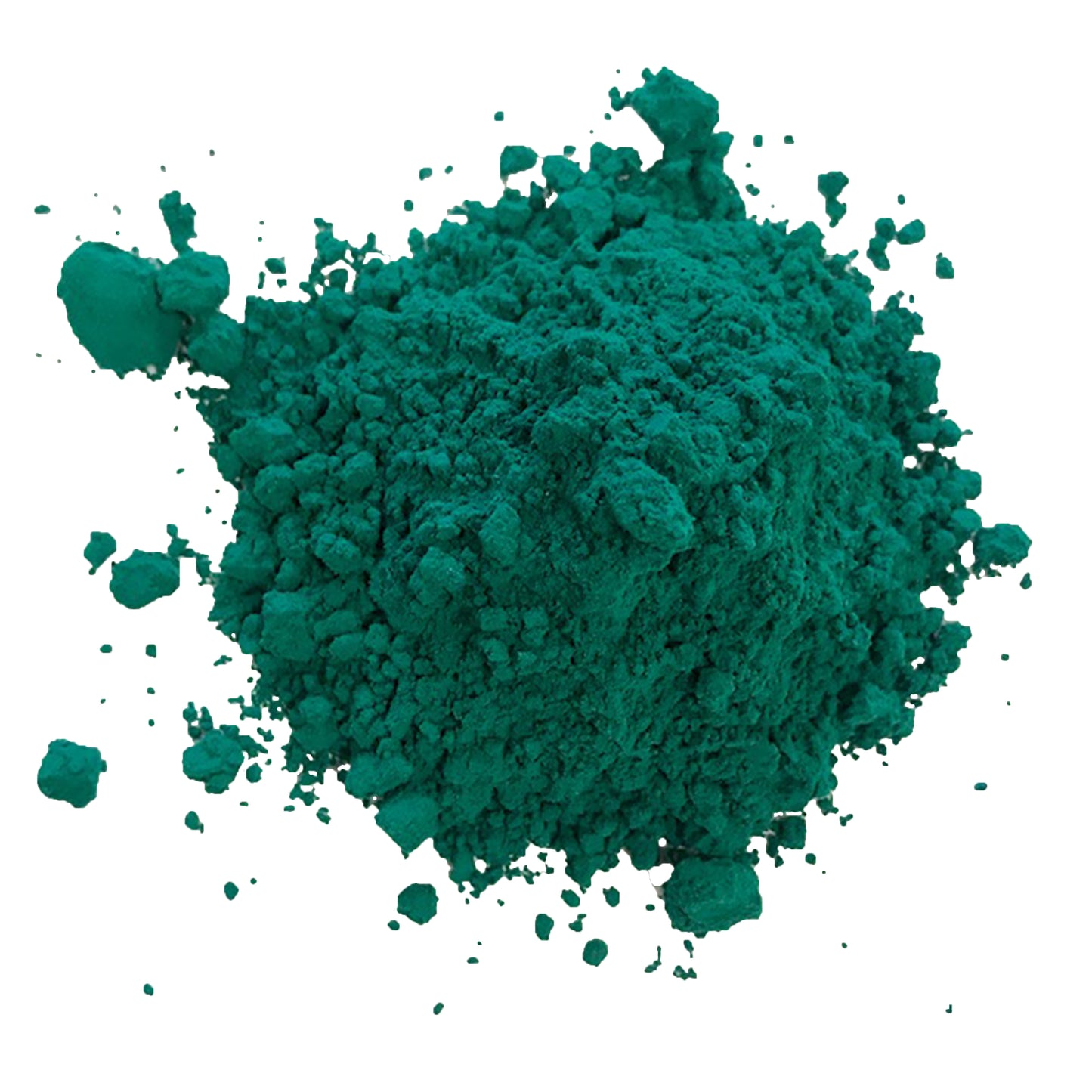 green holi color powder peacock