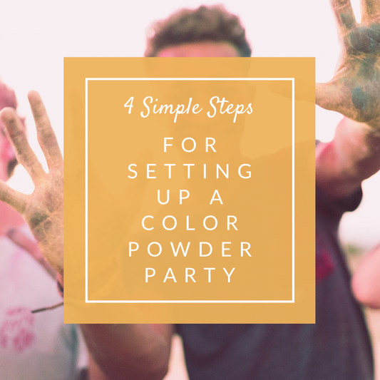 How to Set Up a Color Powder Party for Your Group or Event