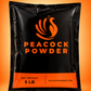 Peacock Powder 5 lb bag of orange color powder for color run fundraisers