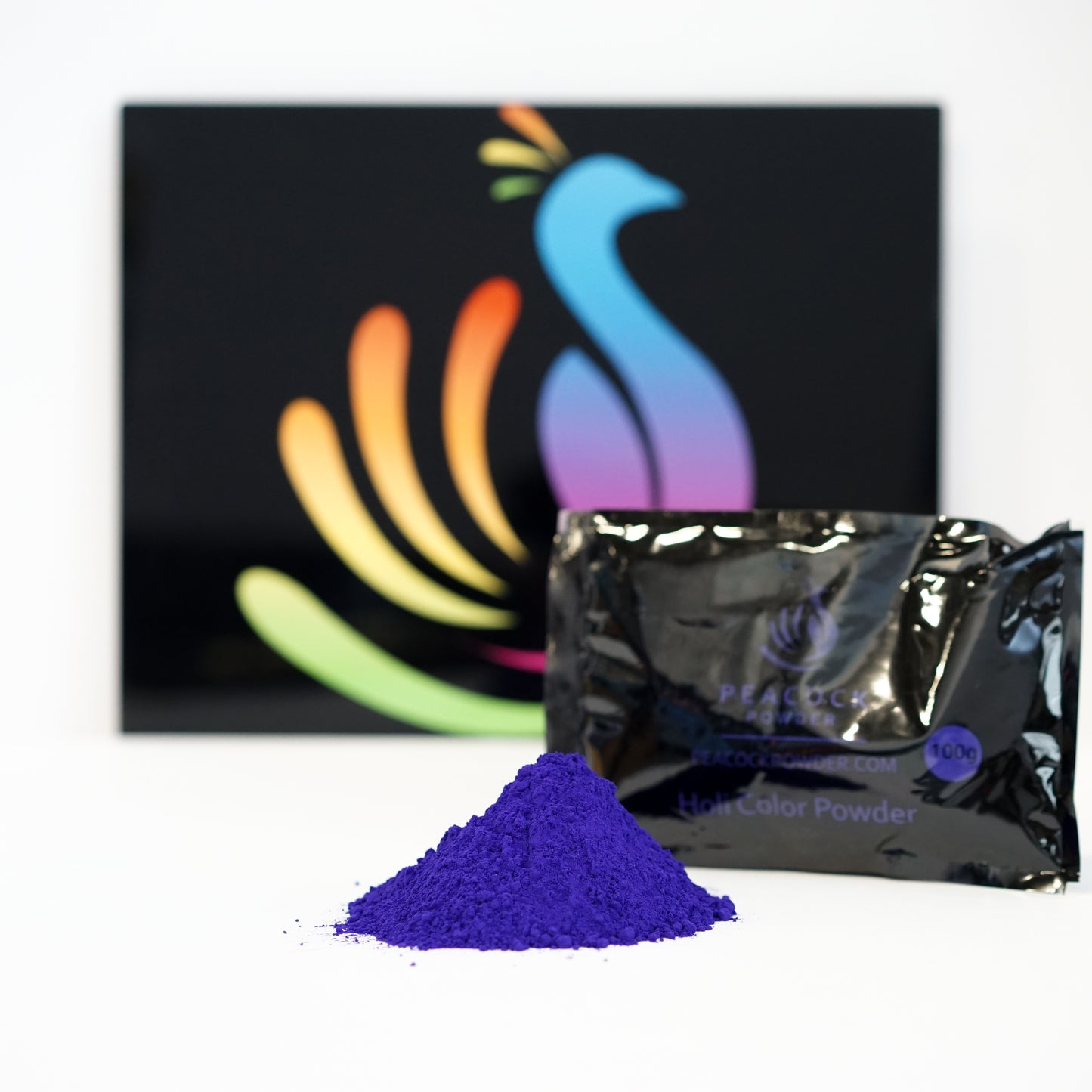 purple color powder holi powder