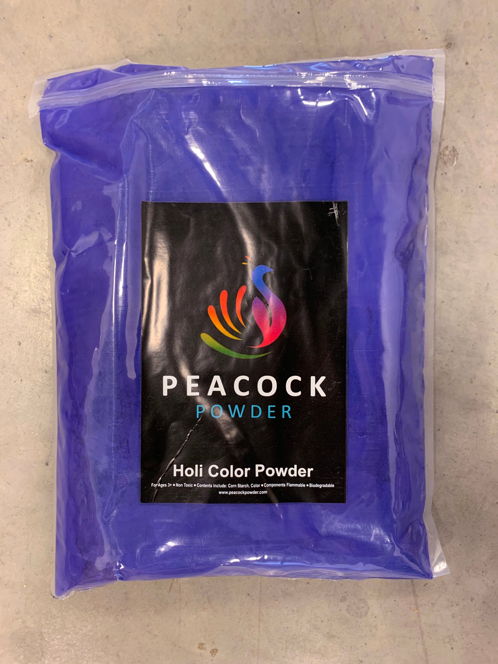 35lb - 7 Pack [5lb Bags] Holi Color Powder – Peacock Powder