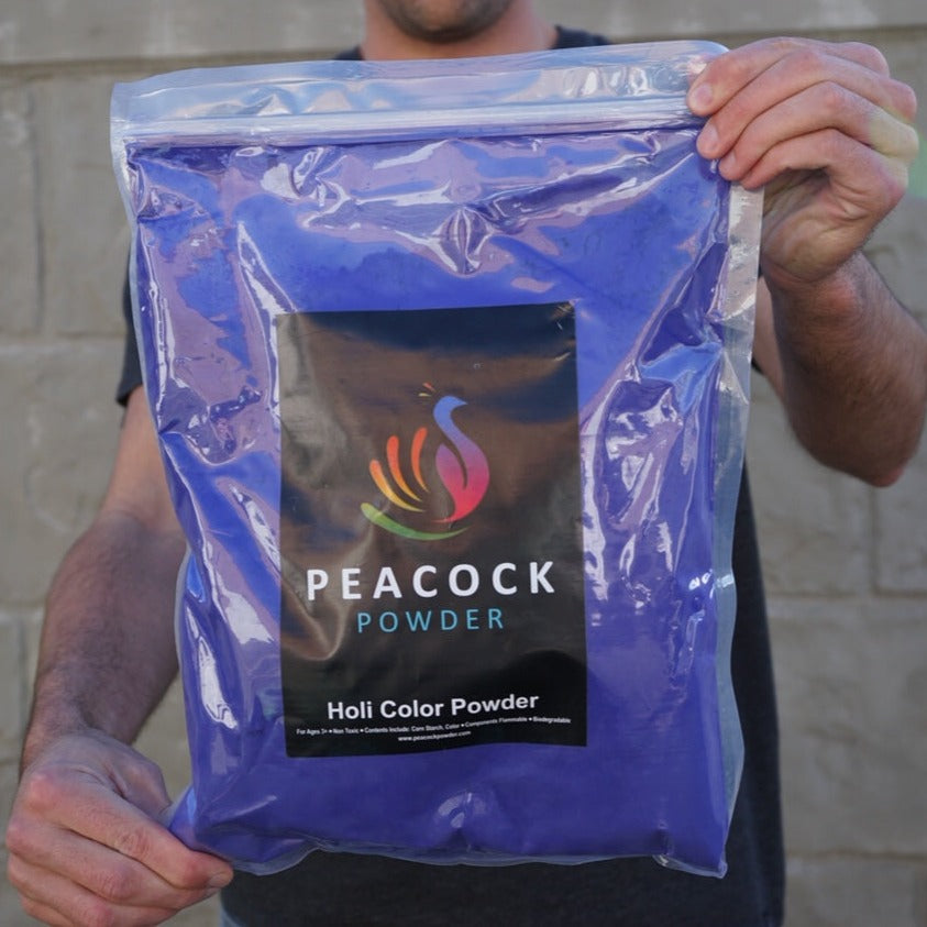 50lbs total of Holi Color Powder - 10 Five Pound Bags