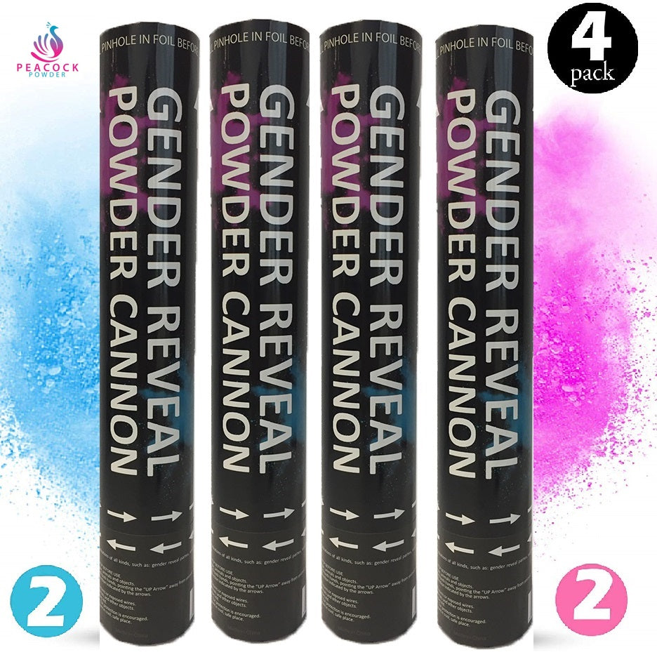 gender reveal powder cannon holi smoke