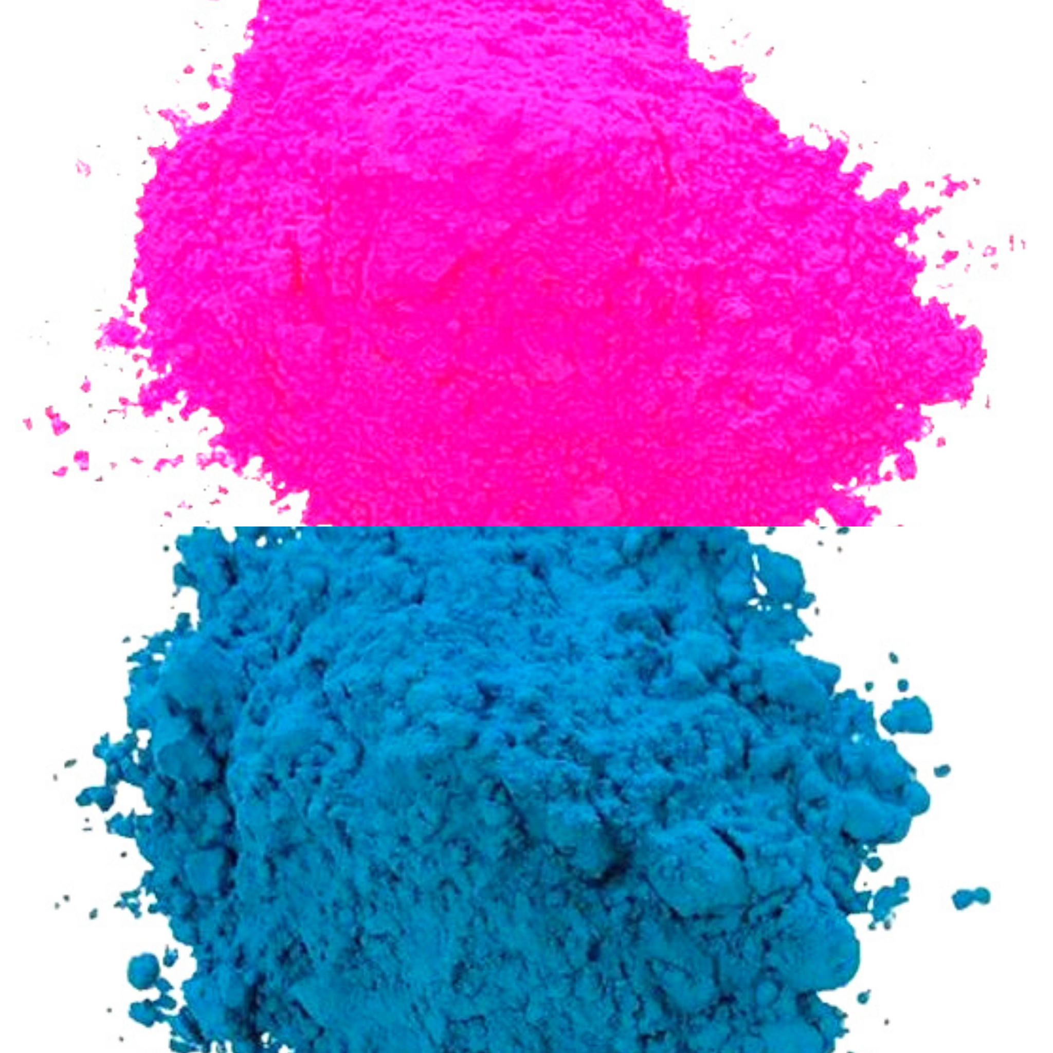 Gender Reveal Powder - 15 Pounds Pink and 15 Pounds Blue