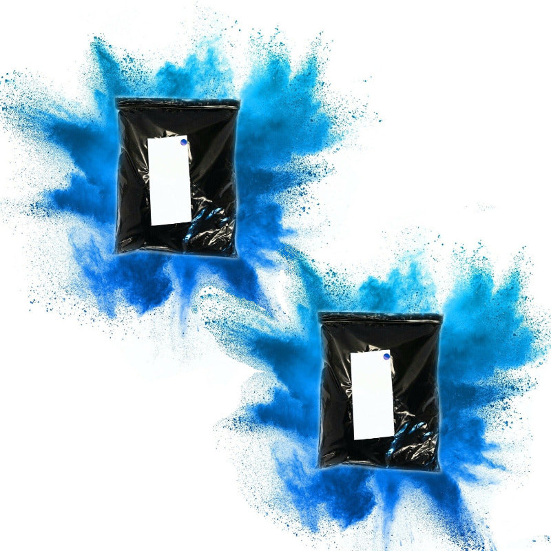 blue gender reveal burnout bags
